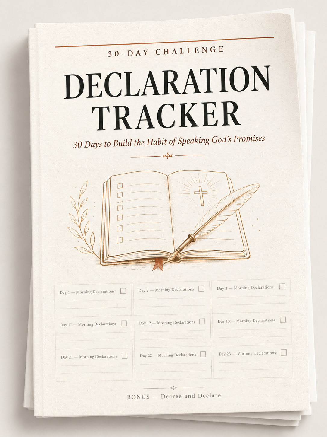 30-Day Declaration Tracker cover