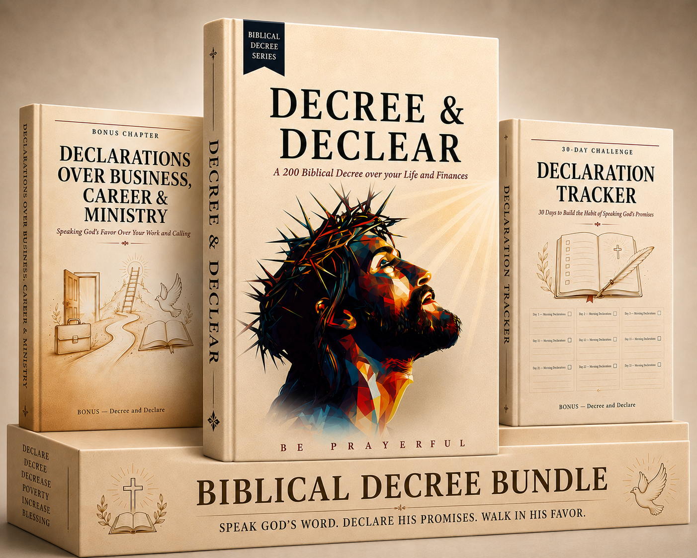Decree and Declare book bundle